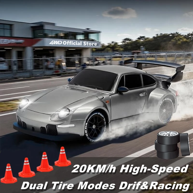 4WD RC Drift Car 2.4G Radio 20KM/h High Speed Remote Control Racing Cars mini Model - Image 6