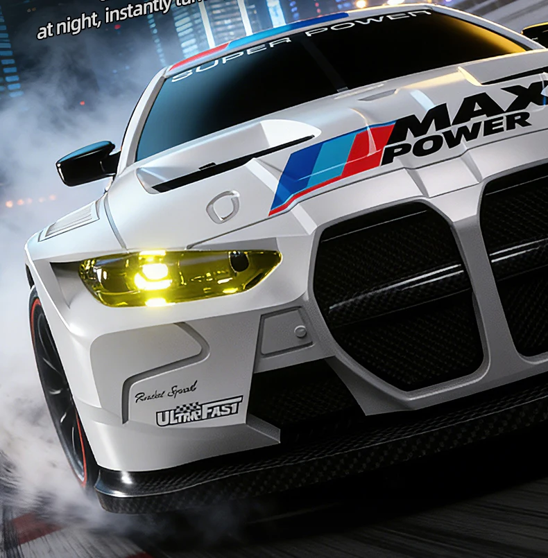 4WD RC Drift Car 2.4G Radio 20KM/h High Speed Remote Control Racing Cars mini Model - Image 7